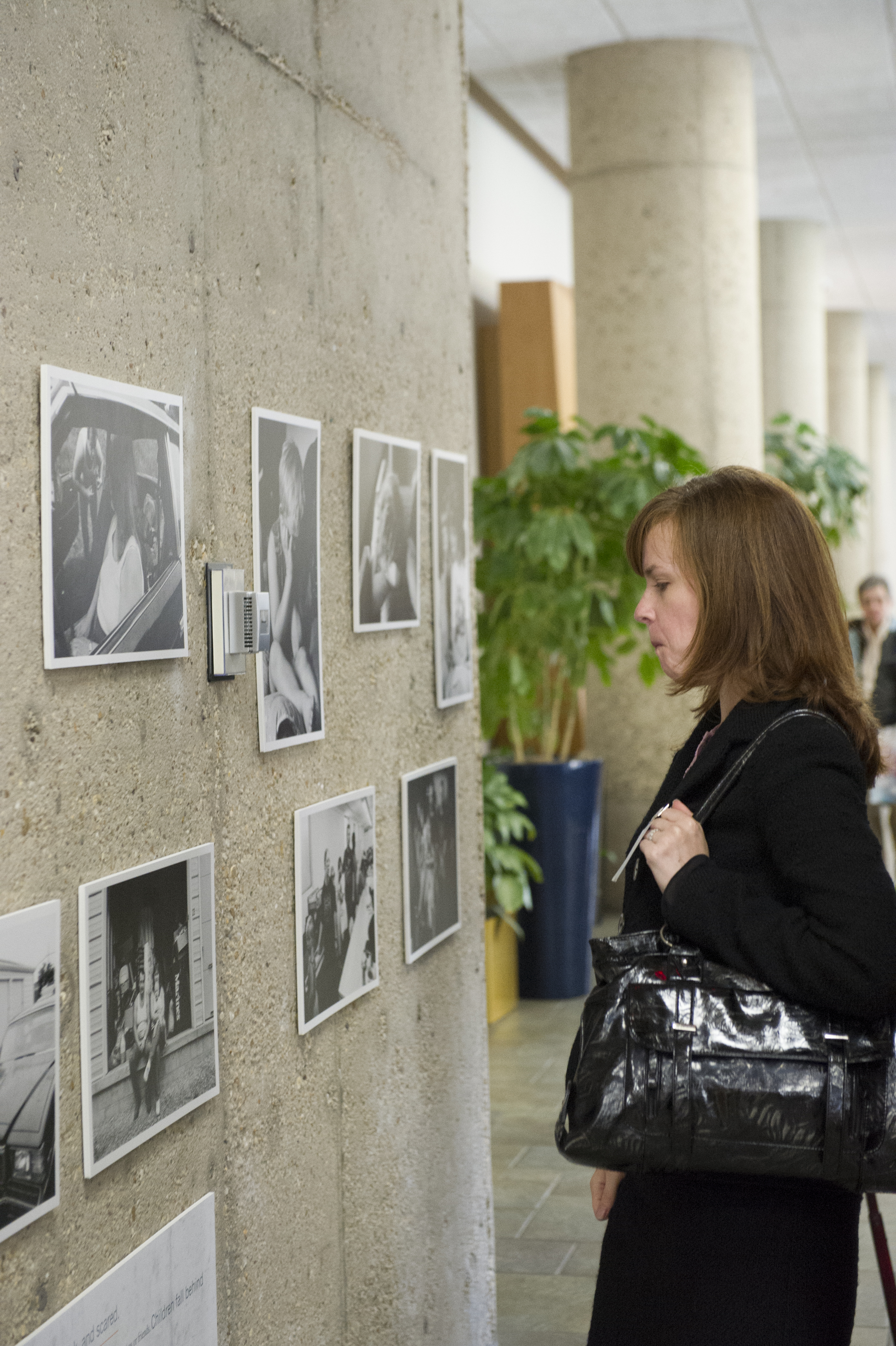 [Campaign to End Child Homelessness conference, meetings, and documentary photography exhibit,] "Into the Light," [at HUD headquarters]