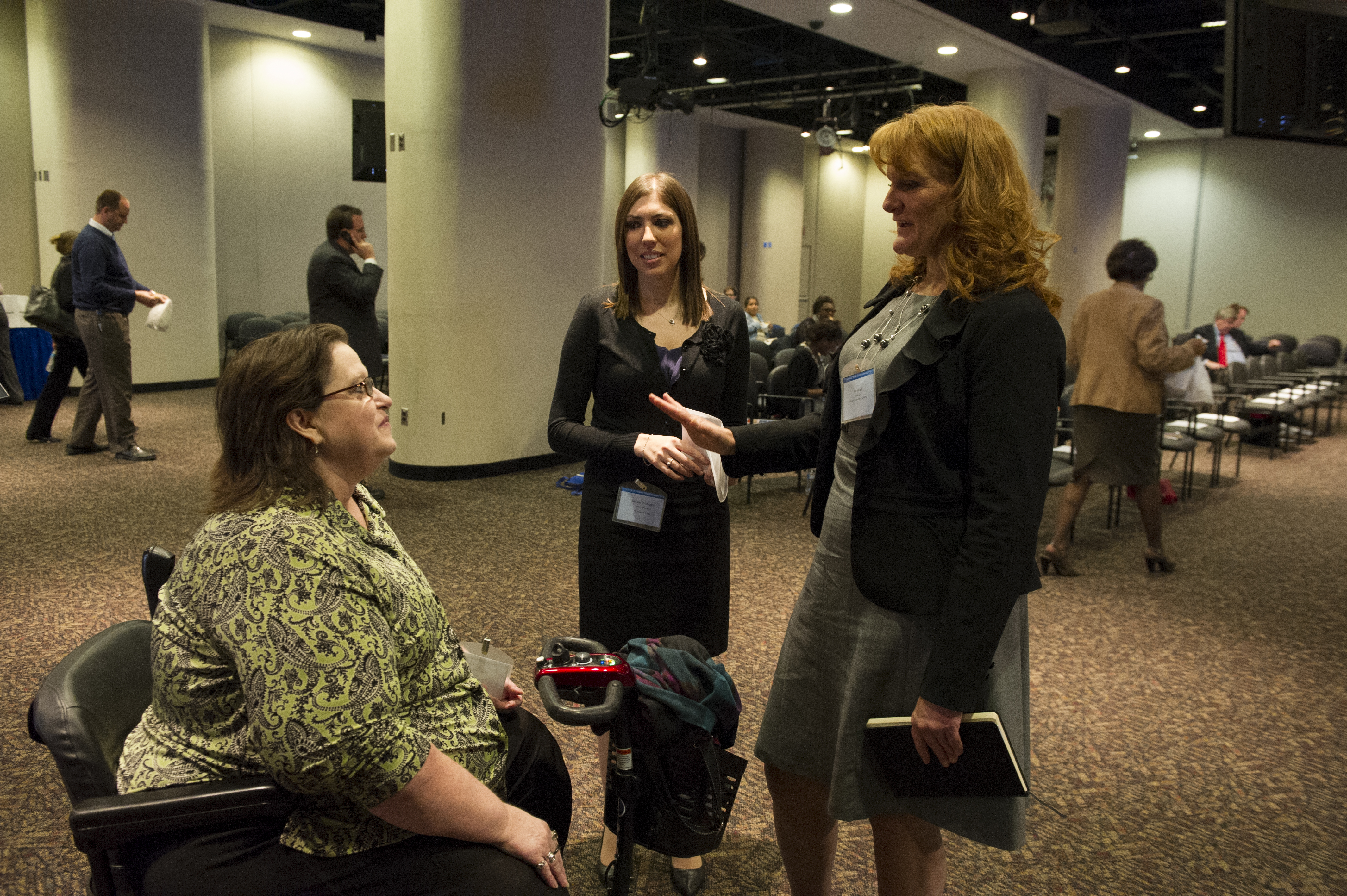 [Campaign to End Child Homelessness conference, meetings, and documentary photography exhibit,] "Into the Light," [at HUD headquarters]