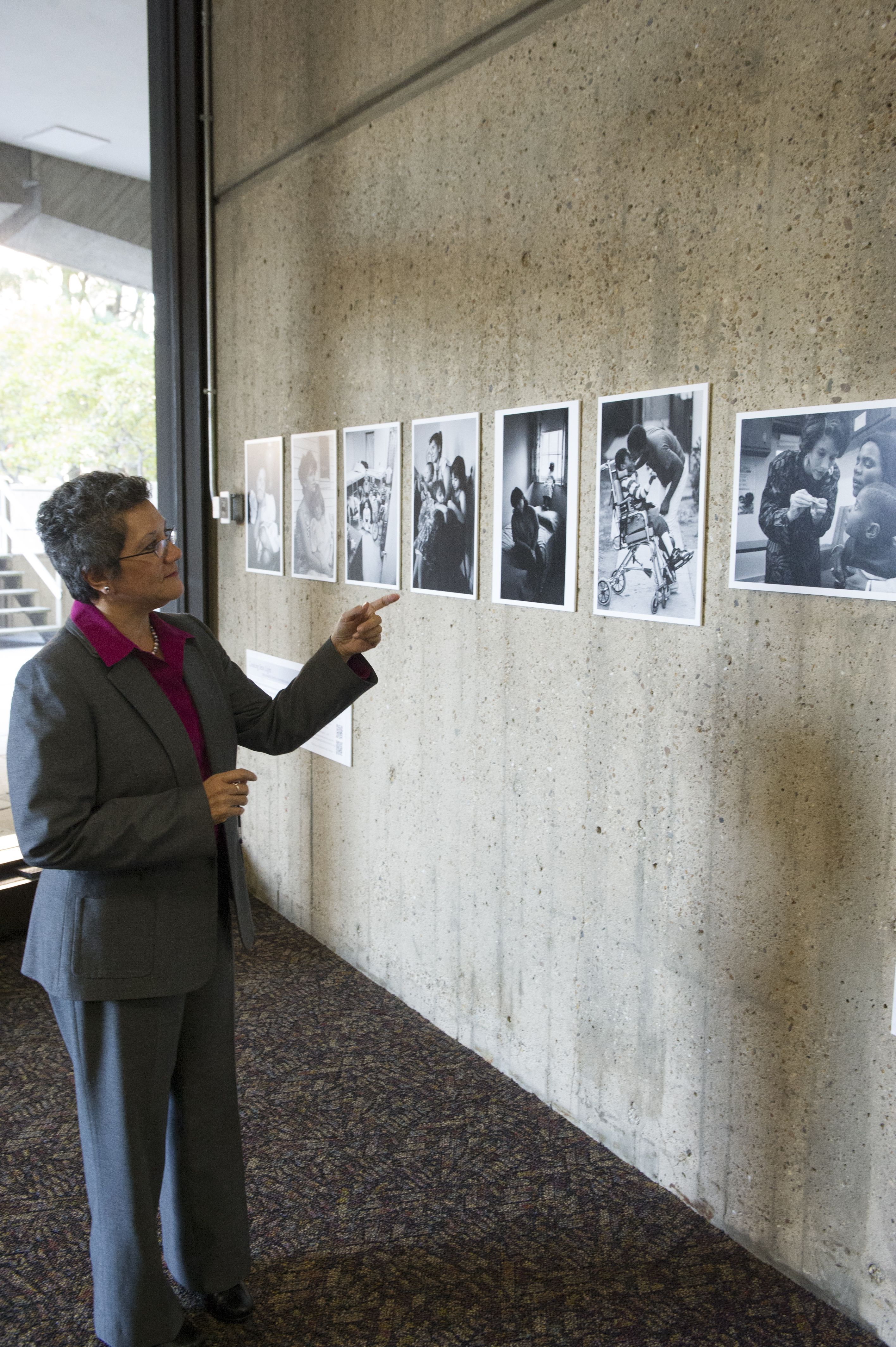 [Campaign to End Child Homelessness conference, meetings, and documentary photography exhibit,] "Into the Light," [at HUD headquarters]
