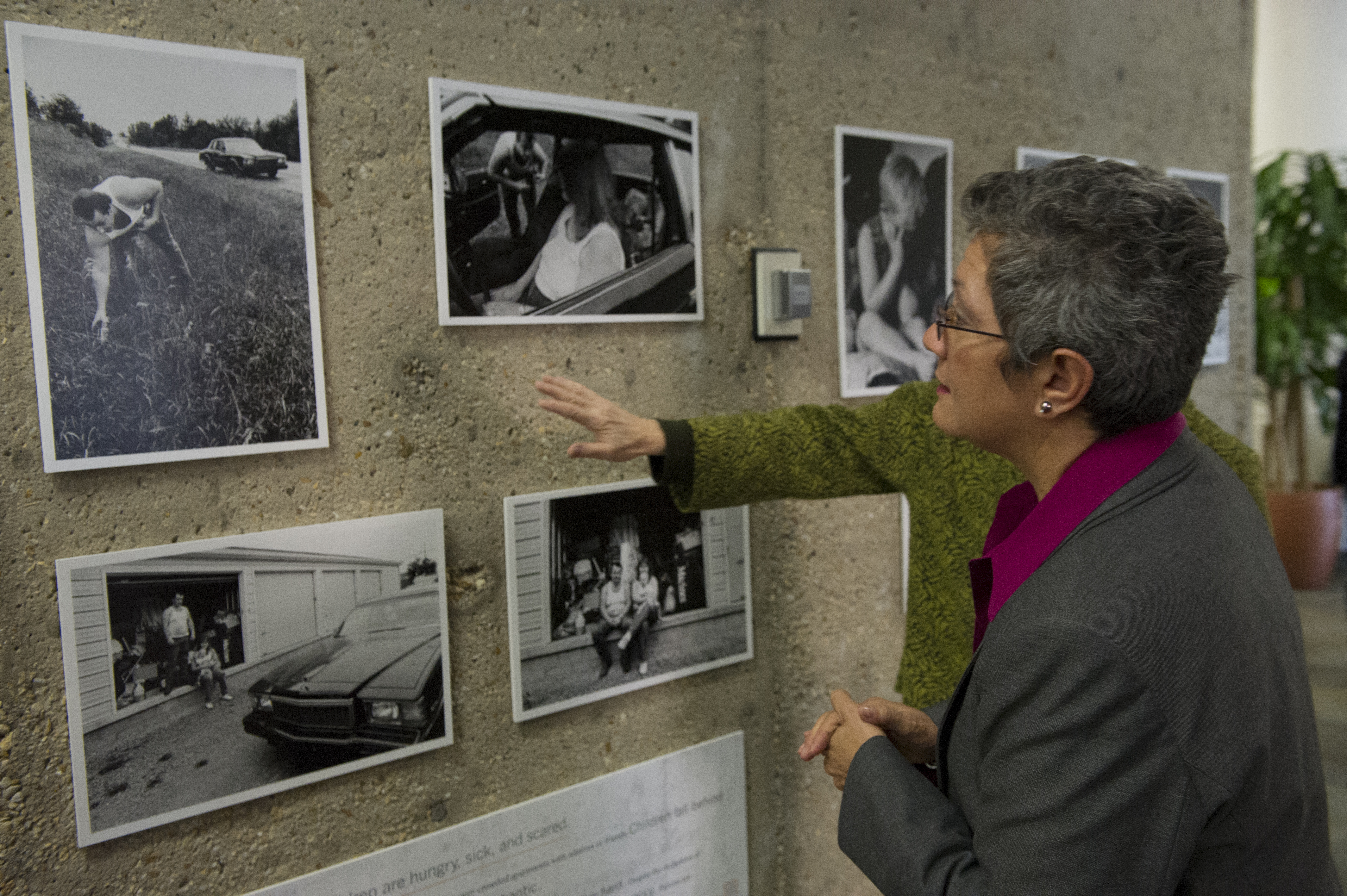 [Campaign to End Child Homelessness conference, meetings, and documentary photography exhibit,] "Into the Light," [at HUD headquarters]