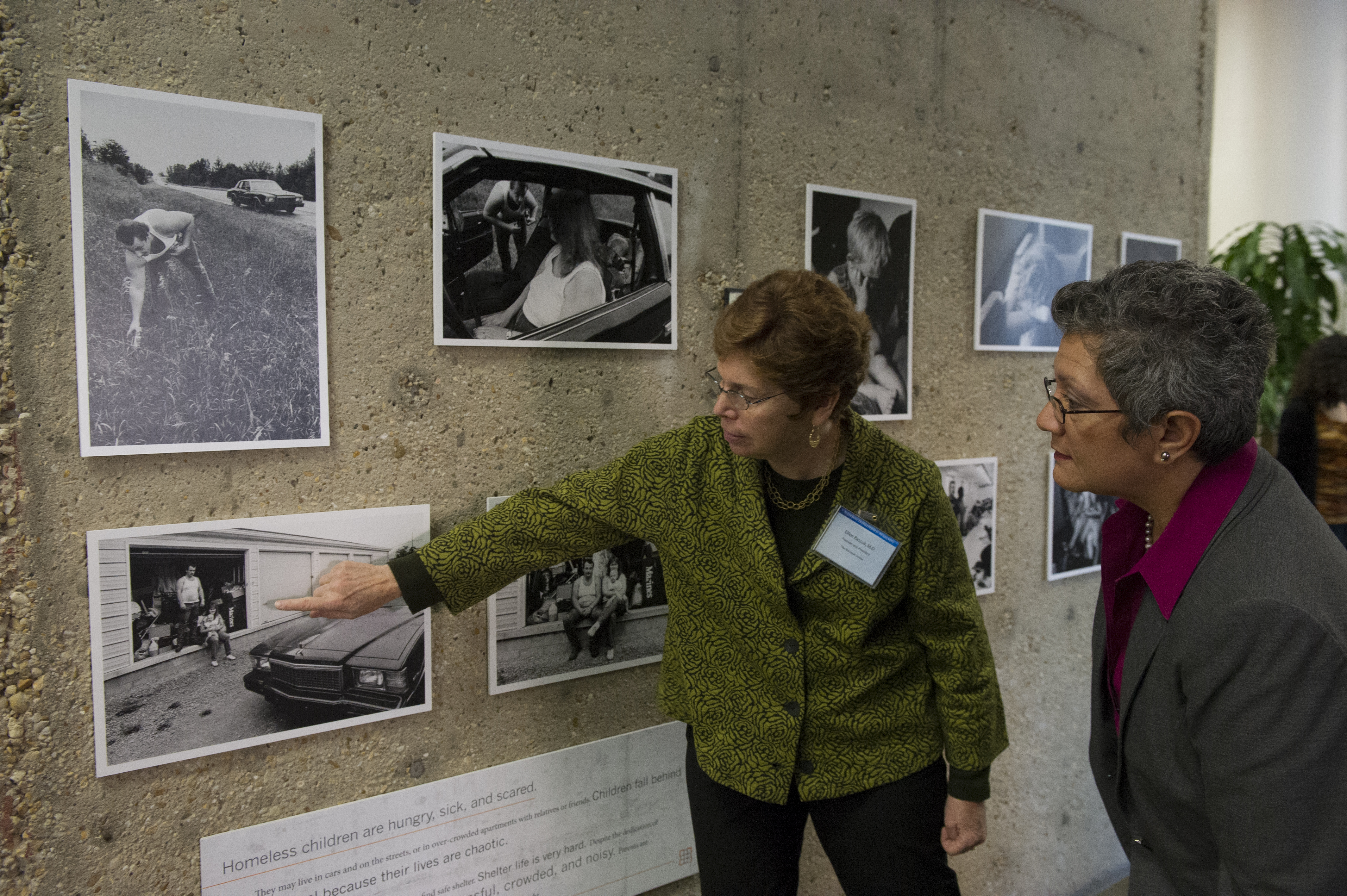 [Campaign to End Child Homelessness conference, meetings, and documentary photography exhibit,] "Into the Light," [at HUD headquarters]