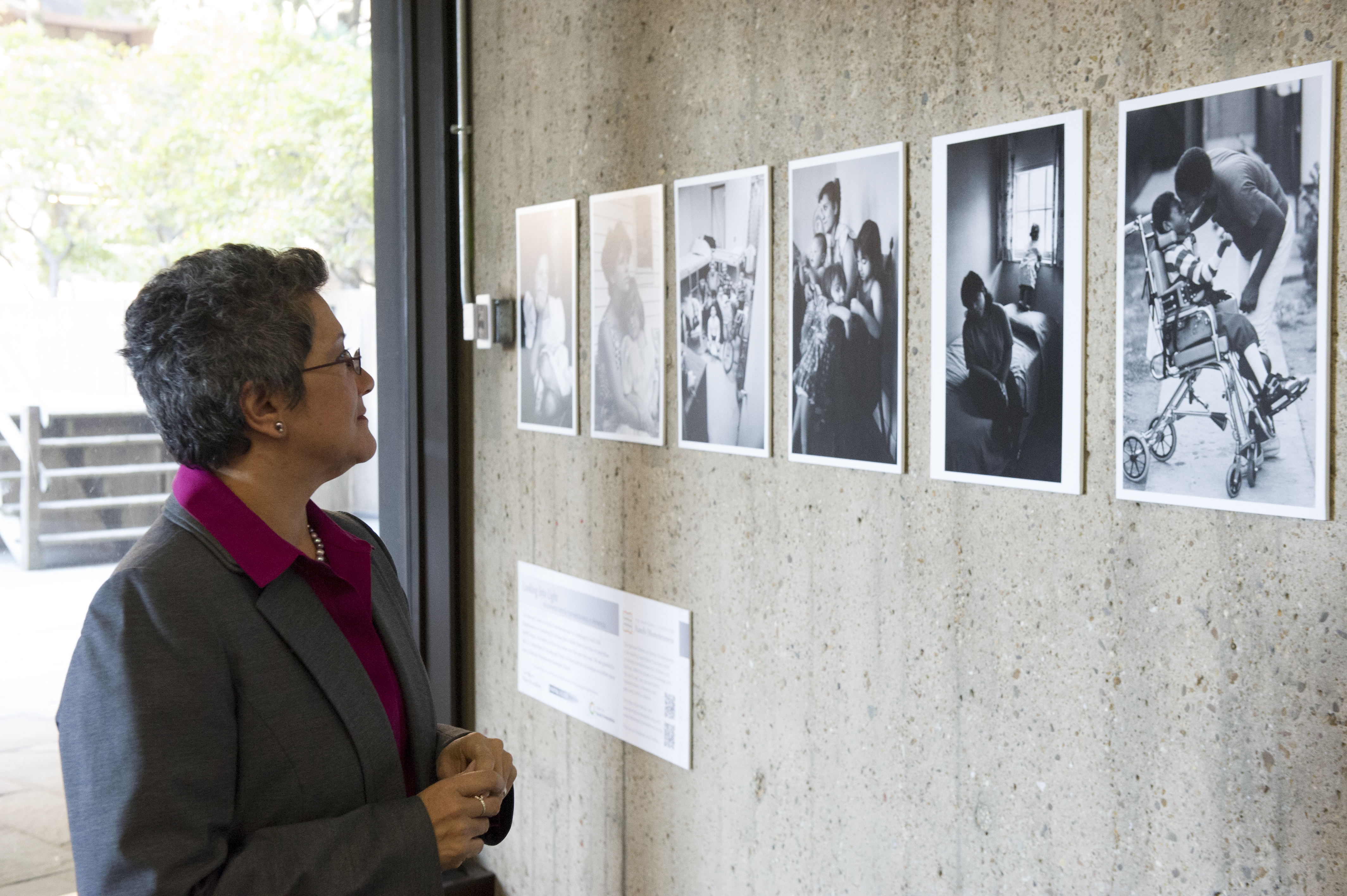 [Campaign to End Child Homelessness conference, meetings, and documentary photography exhibit,] "Into the Light," [at HUD headquarters]