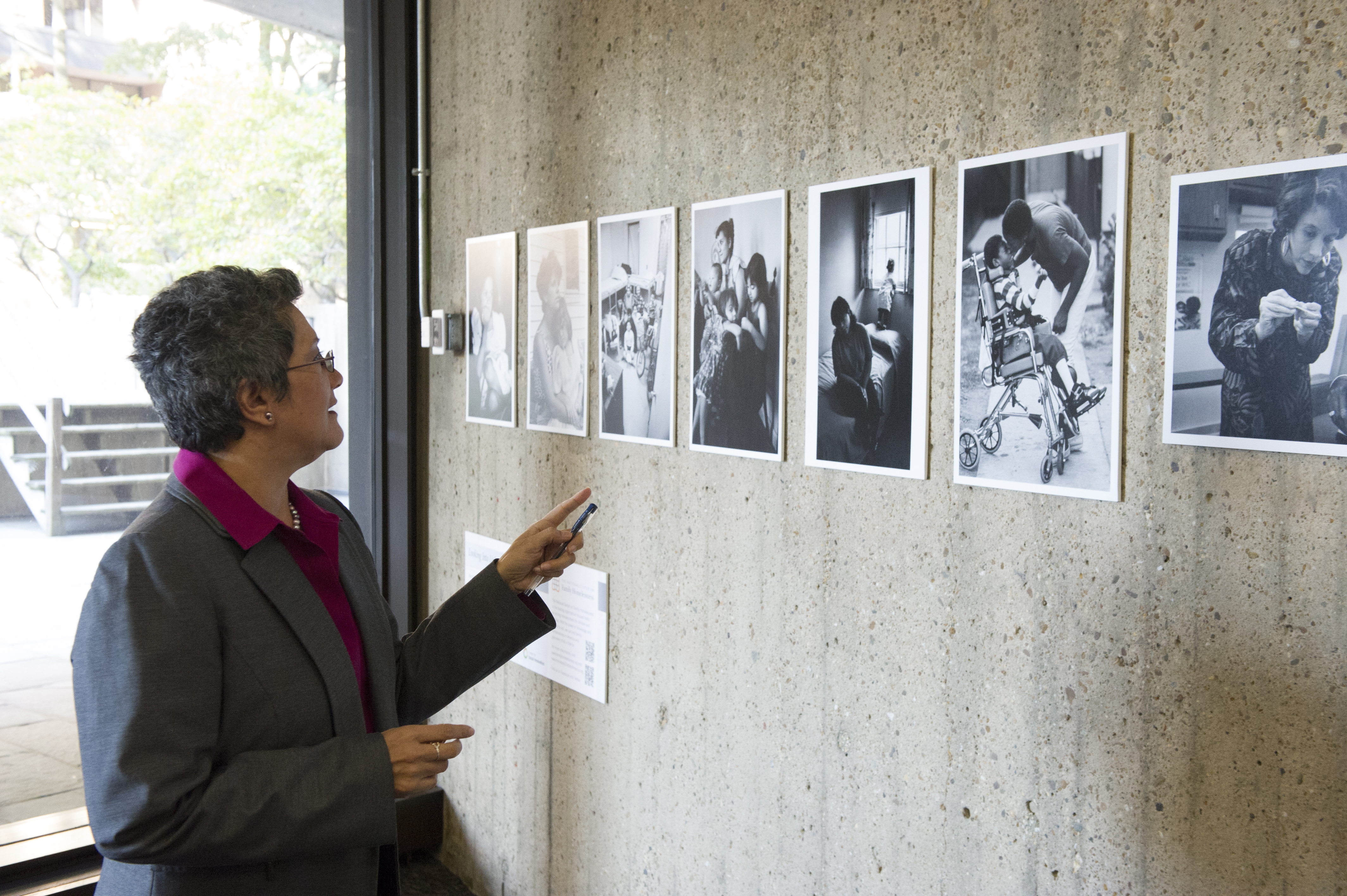 [Campaign to End Child Homelessness conference, meetings, and documentary photography exhibit,] "Into the Light," [at HUD headquarters]