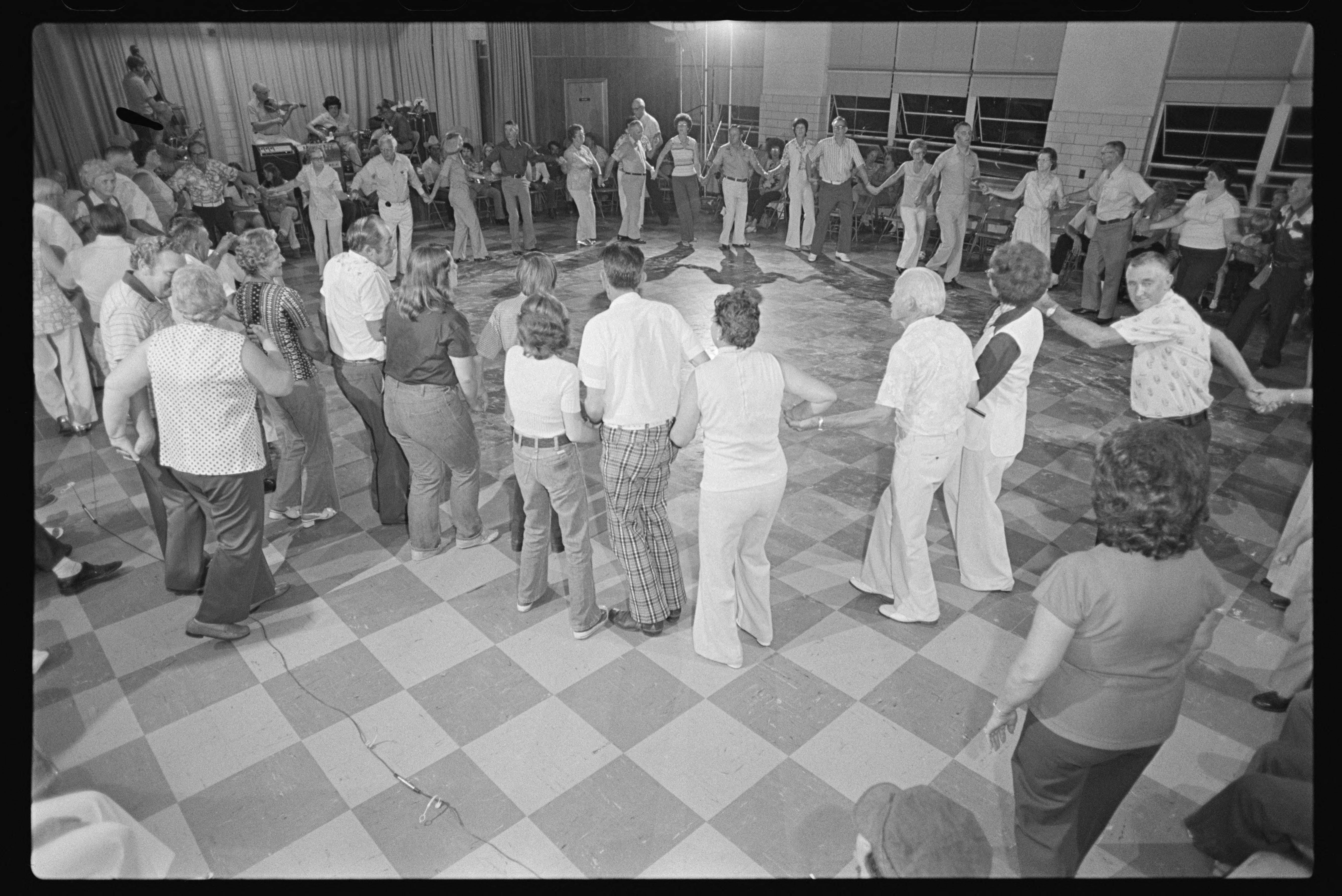 Friday night dance, Fancy Gap Elementary School, Carroll County, Virginia, sequence photography