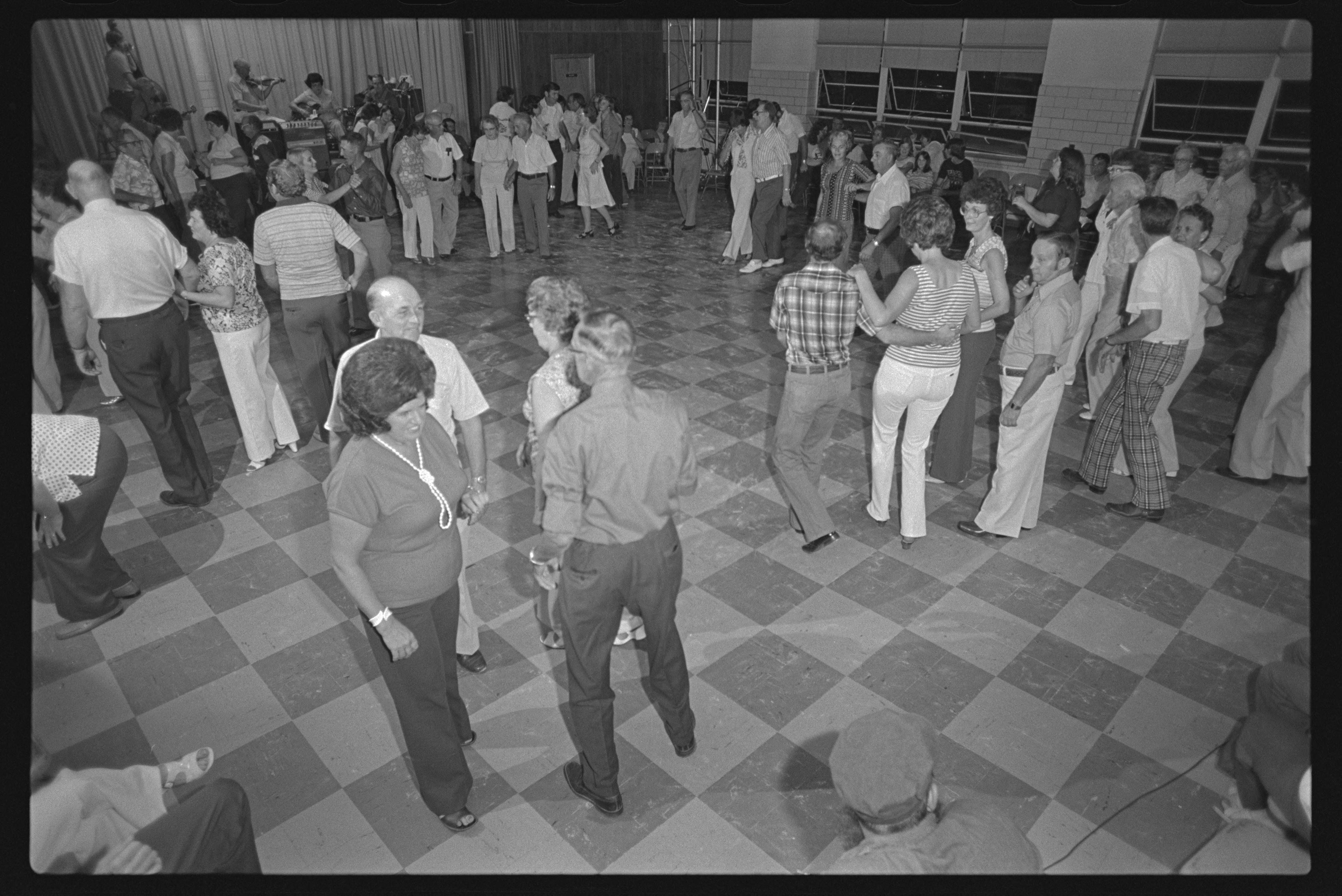 Friday night dance, Fancy Gap Elementary School, Carroll County, Virginia, sequence photography