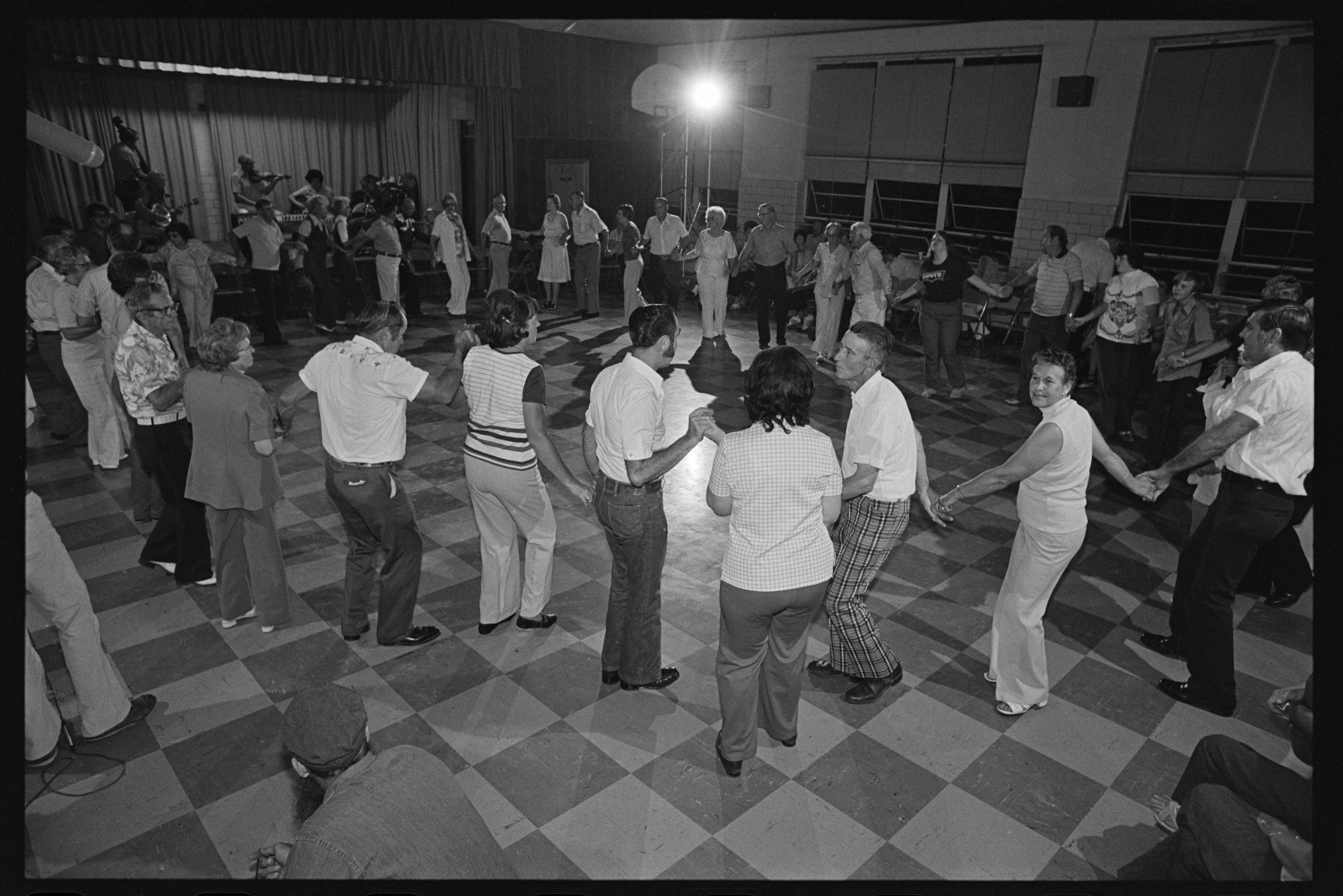 Friday night dance, Fancy Gap Elementary School, Carroll County, Virginia, sequence photography