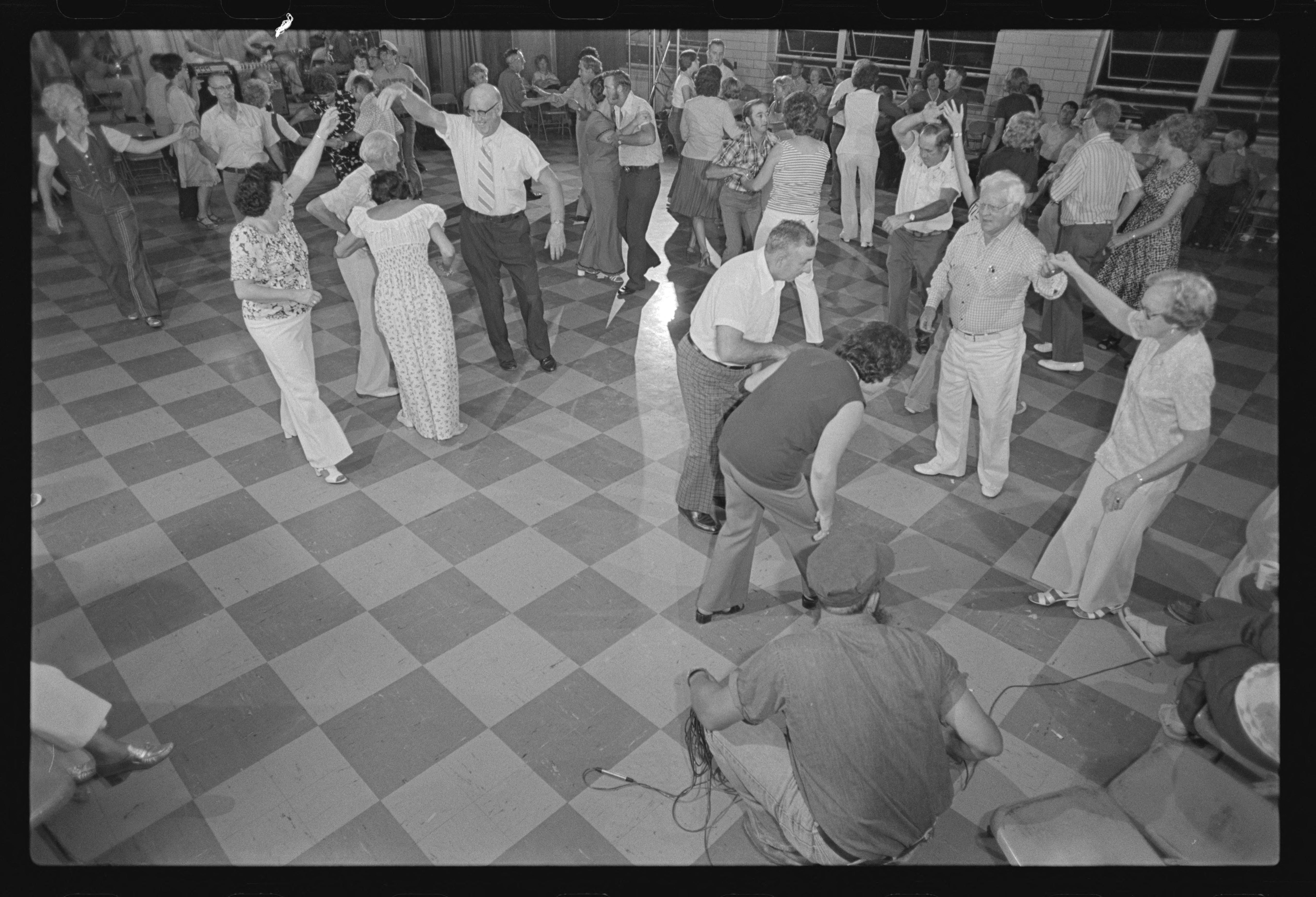 Friday night dance, Fancy Gap Elementary School, Carroll County, Virginia, sequence photography